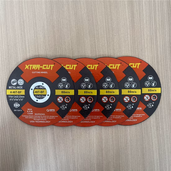 Flexible Grinding Wheel Cut off Diamond Tool Roller Wheel Cutting Disc 115mm