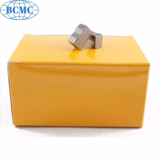 고품질 현무암 용암 Bcmc 도구 가격 돌 다이아몬드 세그먼트 대리석 절단 세그먼트